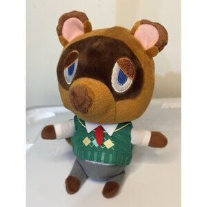 NWOT Nintendo Animal Crossing Tom Nook Racoon 8" Plush 2015